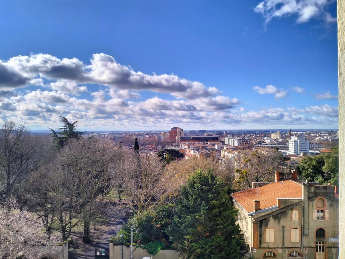 Charmant Logement, Vue Sur Toulouse 1 Min Du Metro Eksteriør billede