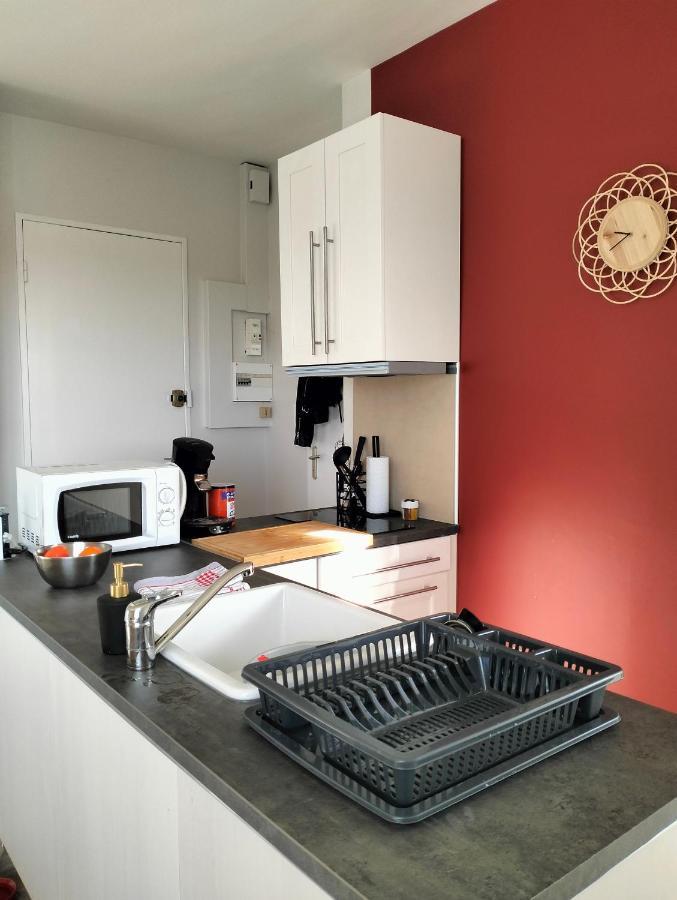 Charmant Logement, Vue Sur Toulouse 1 Min Du Metro Eksteriør billede